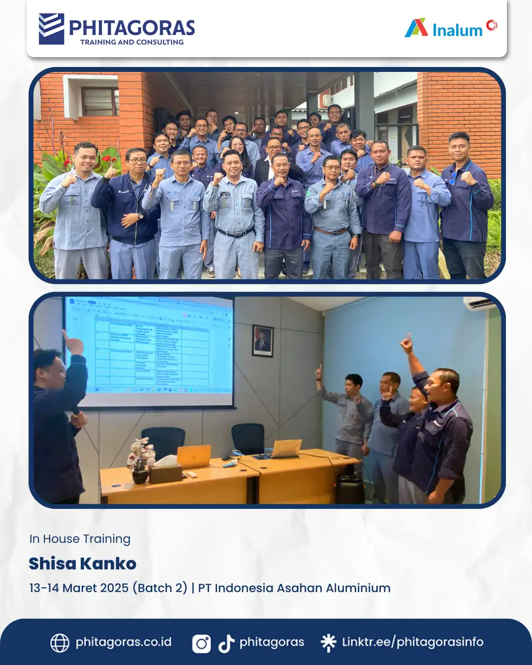 Shisa Kanko (Batch 2), PT Indonesia Asahan Aluminium (13-14 Maret 2025)