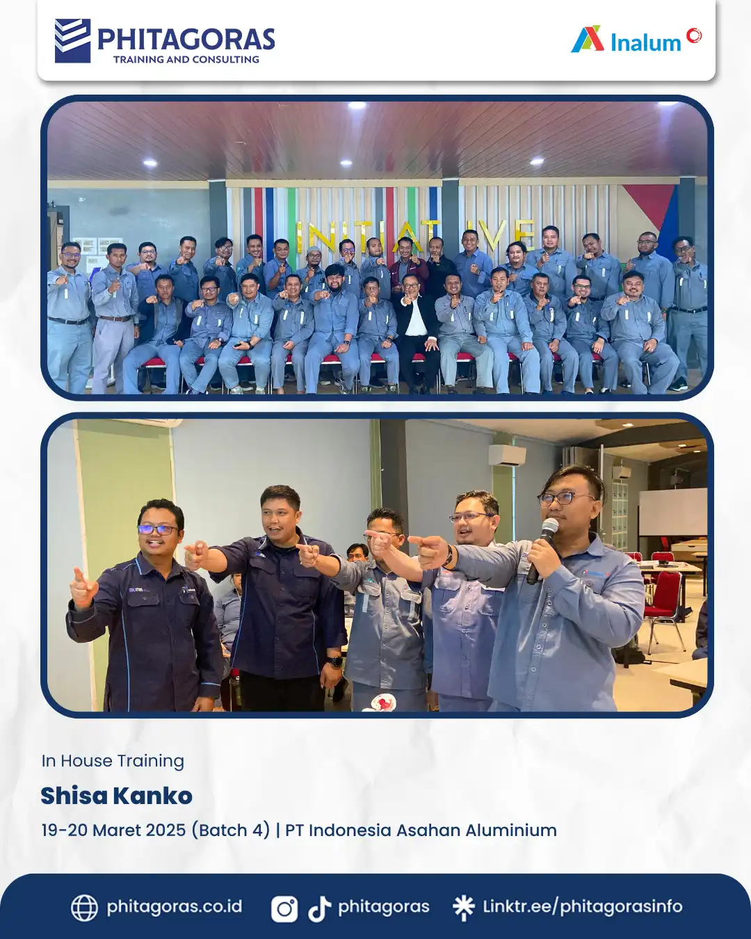 Shisa Kanko (Batch 4), PT Indonesia Asahan Aluminium (19-20 Maret 2025)