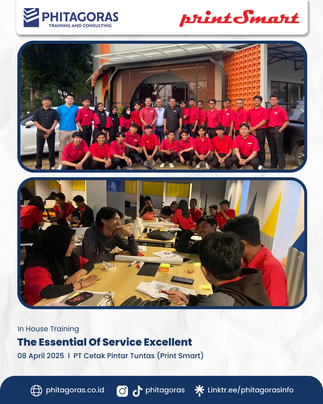IHT - The Essential Of Service Excellent, PT Cetak Pintar Tuntas (Print Smart) (8 April 2025)