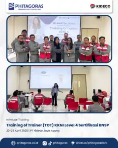 Training of Trainer (TOT) KKNI Level 4 Sertifikasi BNSP, PT Kideco Jaya Agung (22-24 April 2025)