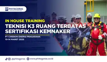 In House Training Teknisi K3 Ruang Terbatas Sertifikasi KEMNAKER - PT Cirebon Energi Prasarana 10-14 Maret 2025