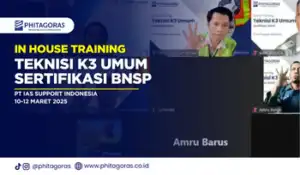In House Training Teknisi K3 Umum Sertifikasi BNSP - PT IAS Support Indonesia 10-12 Maret 2025