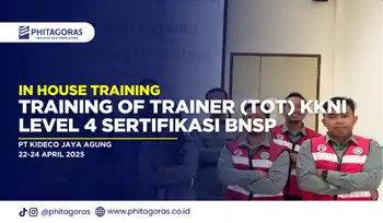 In House Training of Trainer (TOT) KKNI Level 4 Sertifikasi BNSP - PT Kideco Jaya Agung 22-24 April 2025