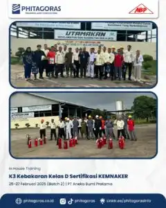 K3 Kebakaran Kelas D Sertifikasi KEMNAKER Batch 2