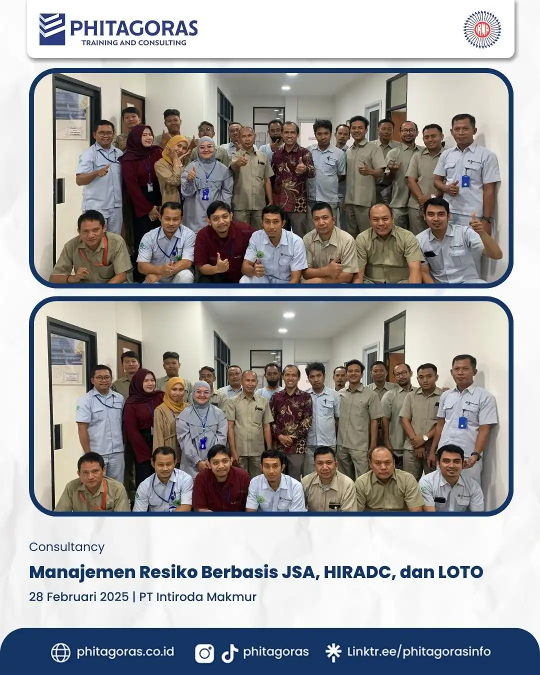 Manajemen Resiko Berbasis JSA, HIRADC, dan LOTO