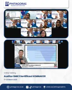 Auditor SMK3 Sertifikasi KEMNAKER 17-21 Maret 2025