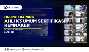 Online Training Ahli K3 Umum Sertifikasi KEMNAKER Batch 207 21 April - 5 Mei 2025
