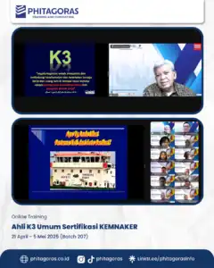 Online Training Ahli K3 Umum Sertifikasi KEMNAKER (Batch 207) (21 April - 5 Mei 2025)