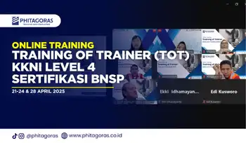 Online Training of Trainer (TOT) KKNI Level 4 Sertifikasi BNSP 21-24 & 28 April 2025
