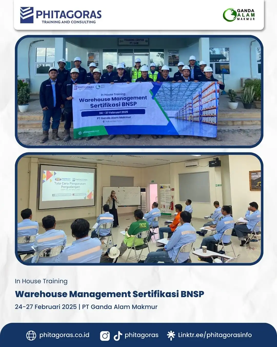 Warehouse Management Sertifikasi BNSP