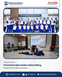 First Aid for Main Dealer Safety Riding, PT Astra Honda Motor (25 April 2025)