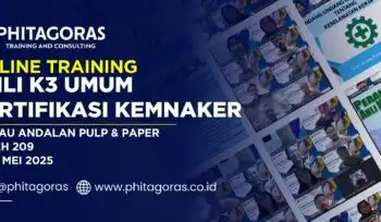 Online Training Ahli K3 Umum Sertifikasi KEMNAKER Batch 209 13-26 Mei 2025