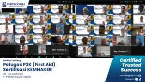 Training Petugas P3K (First Aid) Sertifikasi KEMNAKER - PT Pelindo Solusi Logistik