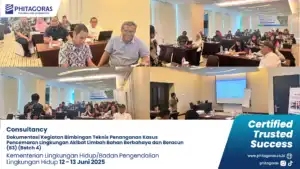 Dokumentasi Kegiatan IHT - Bimbingan Teknis Penanganan Kasus Pencemaran Lingkungan Akibat Limbah Bahan Berbahaya dan Beracun (B3) (Batch 4), Kementerian Lingkungan HidupBadan Pengendalian Lingkung