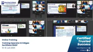 Dokumentasi Kegiatan Online Training Operator K3 Migas Sertifikasi BNSP 16-19 Juni 2025