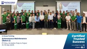 Foto Bersama IHT - Autonomous Maintenance (Batch 2), PT Riau Andalan Pulp & Paper (15-16 Mei 2025)