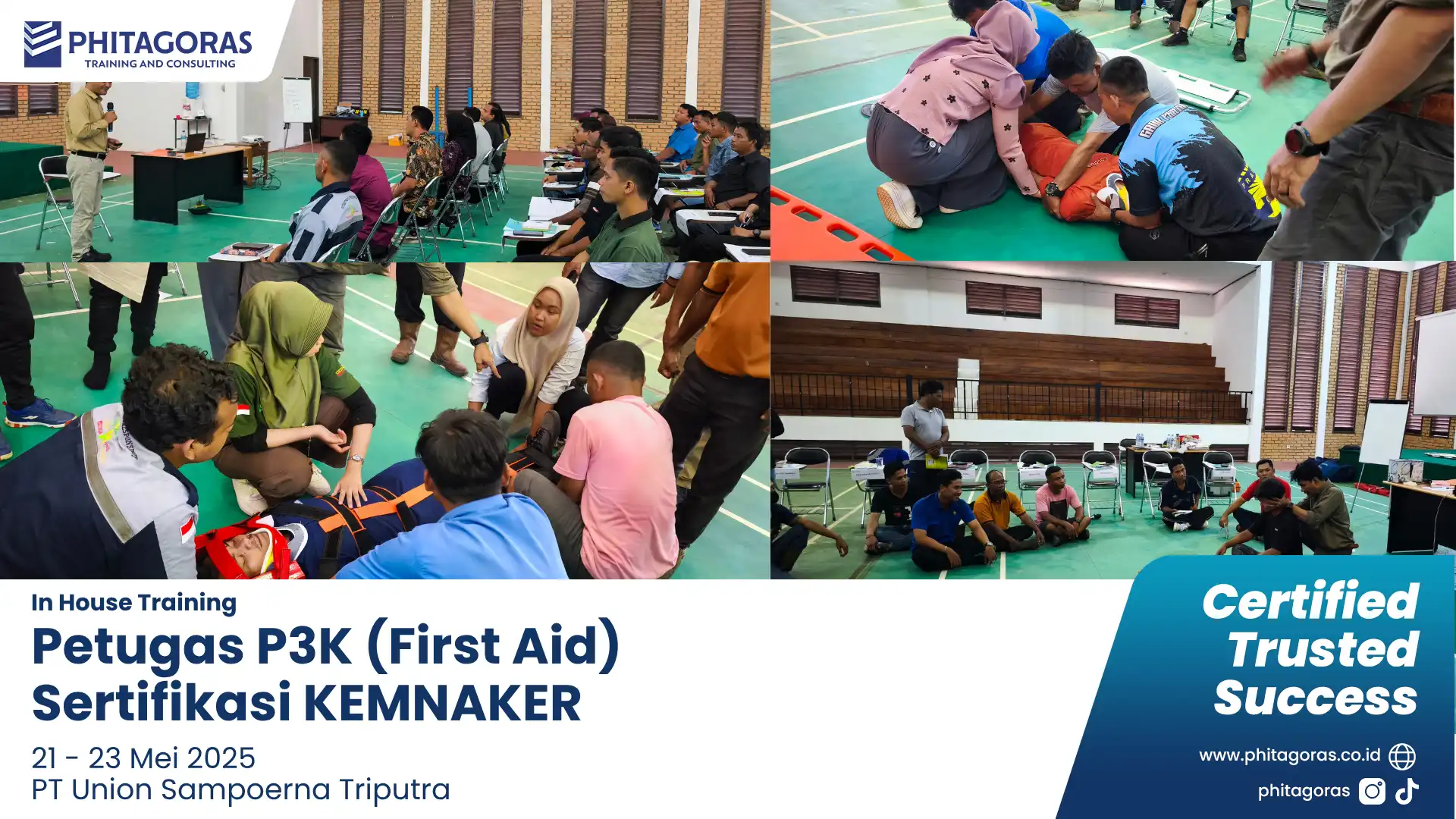 Petugas P3K (First Aid) Sertifikasi KEMNAKER