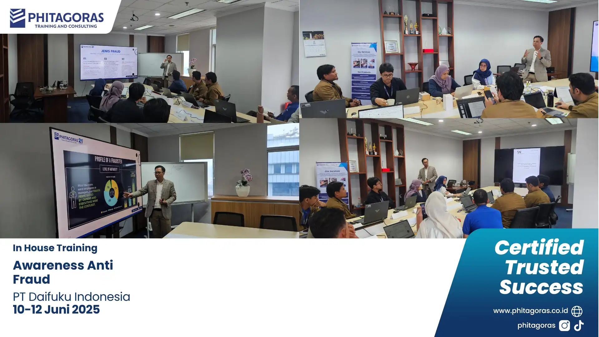 Foto Kegiatan IHT - Awareness Anti Fraud, PT Daifuku Indonesia (10-12 Juni 2025)