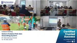 Foto Kegiatan IHT - Sistem Proteksi Petir dan Grounding System, PT Petrokimia Gresik (15-16 Mei 2025)