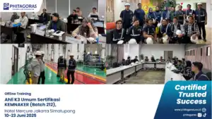 Foto Kegiatan Offline Training - Ahli K3 Umum Sertifikasi KEMNAKER (Batch 212), Hotel Mercure Jakarta Simatupang (10-23 Juni 2025) (1)