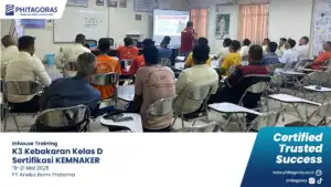 IHT - K3 Kebakaran Kelas D Sertifikasi KEMNAKER, PT Aneka Bumi Pratama (19-21 Mei 2025)