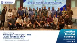 Inhouse Training tot kelas 3 11 September - 13 September 2024 PT Rajawali Nusantara Indonesia (IDFOOD)