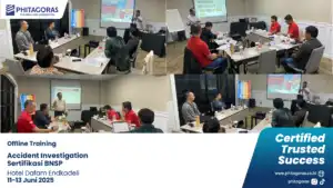 Dokumentasi Kegiatan Offline Training Accident Investigation Sertifikasi BNSP, Hotel Dafam Endkadeli (11-13 Juni 2025)
