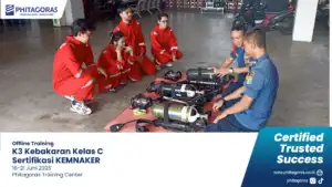 Offline Training - K3 Kebakaran Kelas C Sertifikasi KEMNAKER, Phitagoras Training Center (16-21 Juni 2025)
