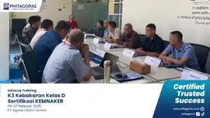PGD - Offline - Tangerang - IHT K3 Kebakaran Kelas D Sertifikasi Kemnaker, PT Sigma Cipta Caraka, 5-7 Februari 2025