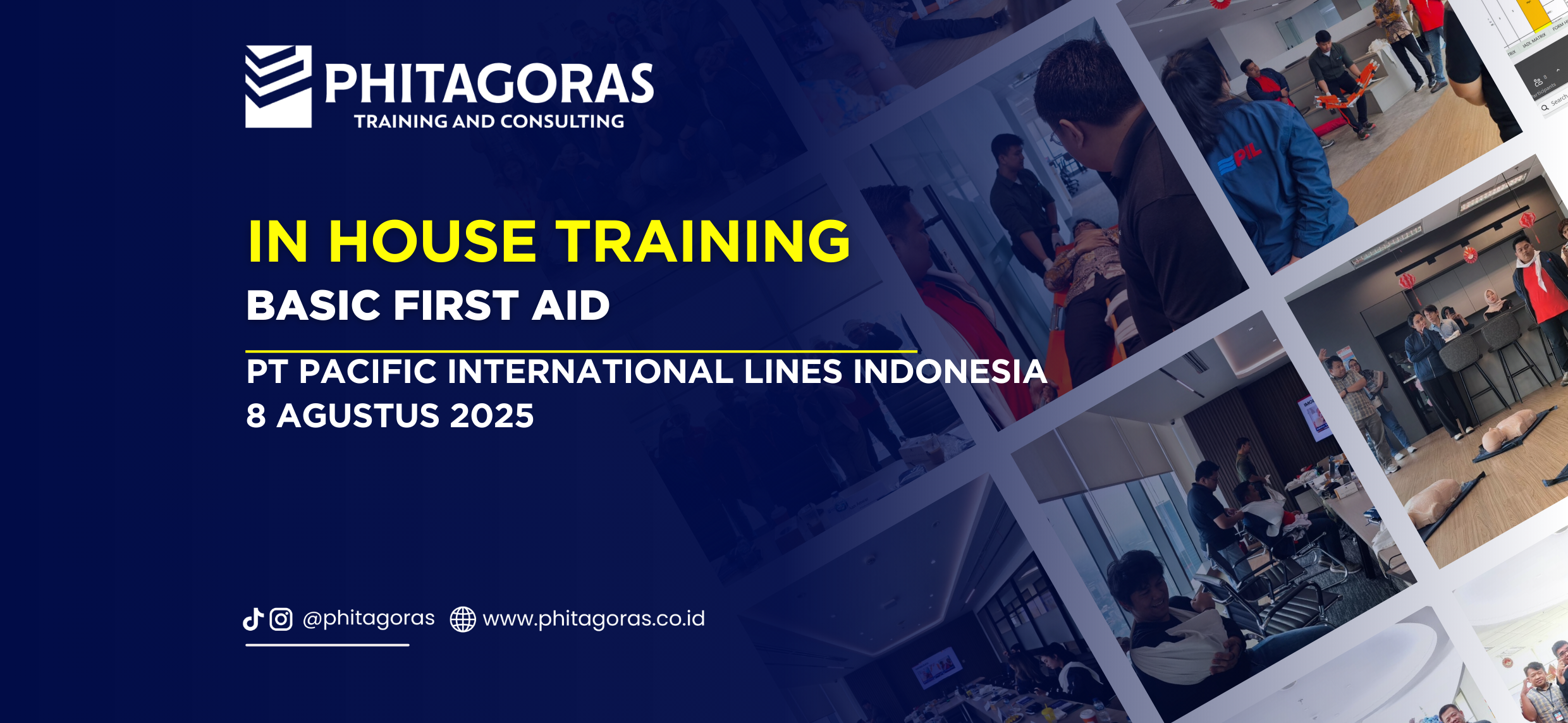 iHT - Basic First Aid, PT Pacific International Lines Indonesia (8 Agustus 2025)