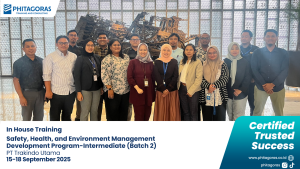 Foto Bersama IHT - Safety, Health, and Environment Management Development Program-Intermediate (Batch 2), PT Trakindo Utama (15-18 September 2025)