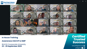 Foto Bersama In House Training Awareness HACCP & GMP - BULOG Coorporate University 23 - 25 September 2025