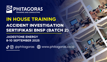 Thumbnail Accident Investigation Sertifikasi BNSP (Batch 2), Jadestone Energy (8-10 September 2025)