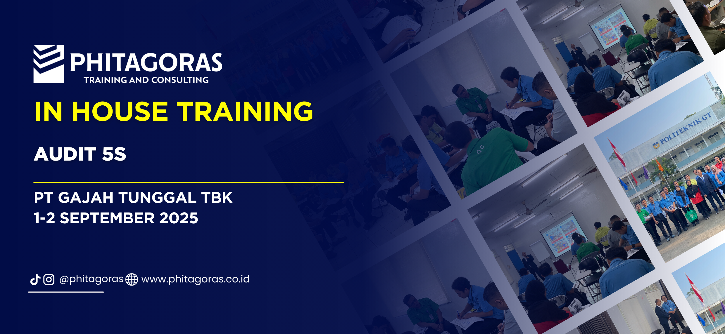 Hero In House Training Audit 5S - PT Gajah Tunggal Tbk 1-2 September 2025