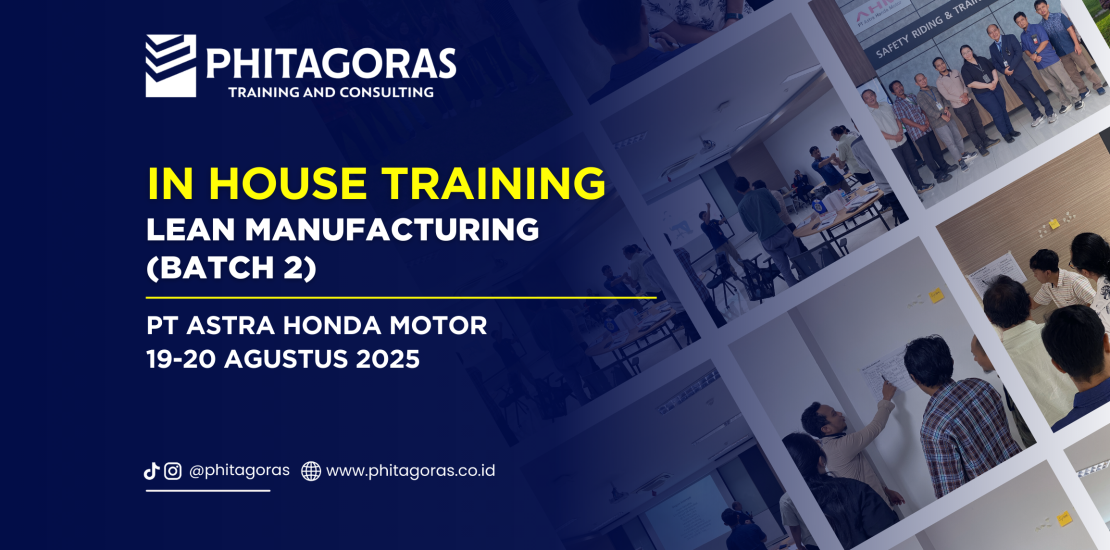 In House Training Lean Manufacturing (Batch 2), PT Astra Honda Motor 19-20 Agustus 2025