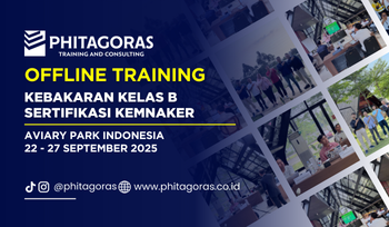 Offline Training K3 Kebakaran Kelas B Sertifikasi KEMNAKER - Aviary Park Indonesia 22 - 27 September 2025
