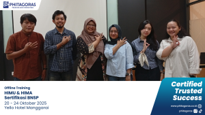 Foto Bersama Offline Training HIMU & HIMA Sertifikasi BNSP - Yello Hotel Manggarai 20 - 24 Oktober 2025