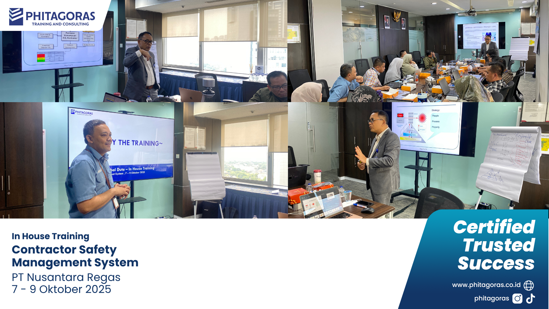 Foto Kegiatan In House Training Contractor Safety Management System (CSMS) PT Nusantara Regas 7 - 9 Oktober 2025