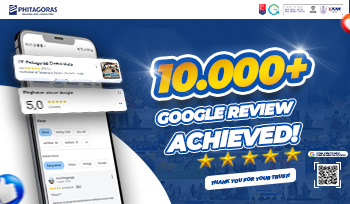 PT Phitagoras Global Duta Berhasil Meraih 10.000+ Ulasan Positif di Google