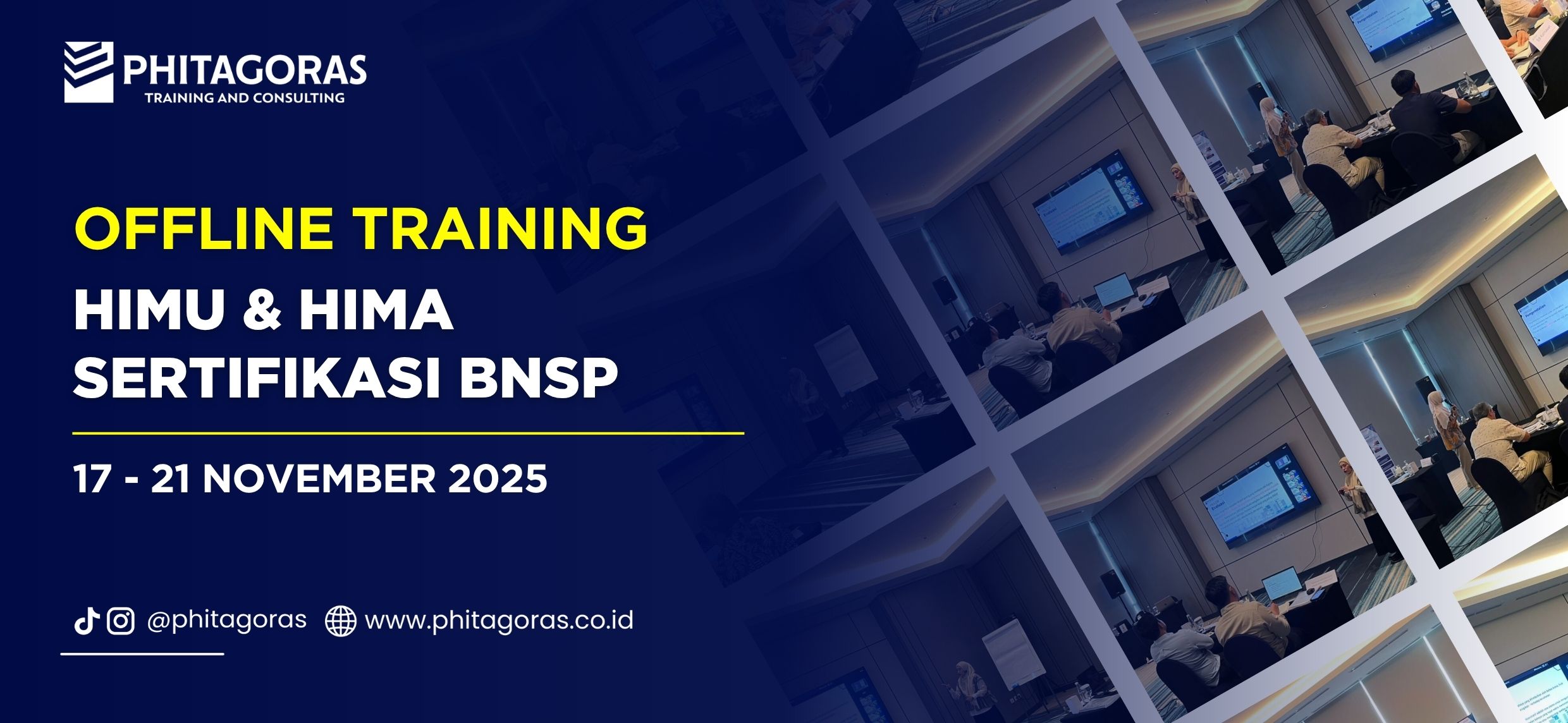 Offline Training HIMU & HIMA Sertifikasi BNSP 17 - 21 November 2025