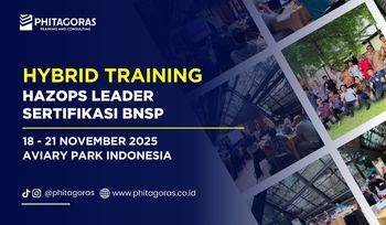 thumbnail Hybrid Training HAZOPS Leader Sertifikasi BNSP 18 - 21 November 2025 di Aviary Park Indonesia