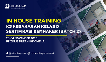 thumbnail In House Training K3 Kebakaran Kelas D Sertifikasi Kemnaker (Batch 2) - PT Zinus Dream Indonesia 12 - 14 November 2025