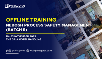 thumbnail Offline Training NEBOSH Process Safety Management (Batch 5) - The Gaia Hotel Bandung 10 - 13 November 2025