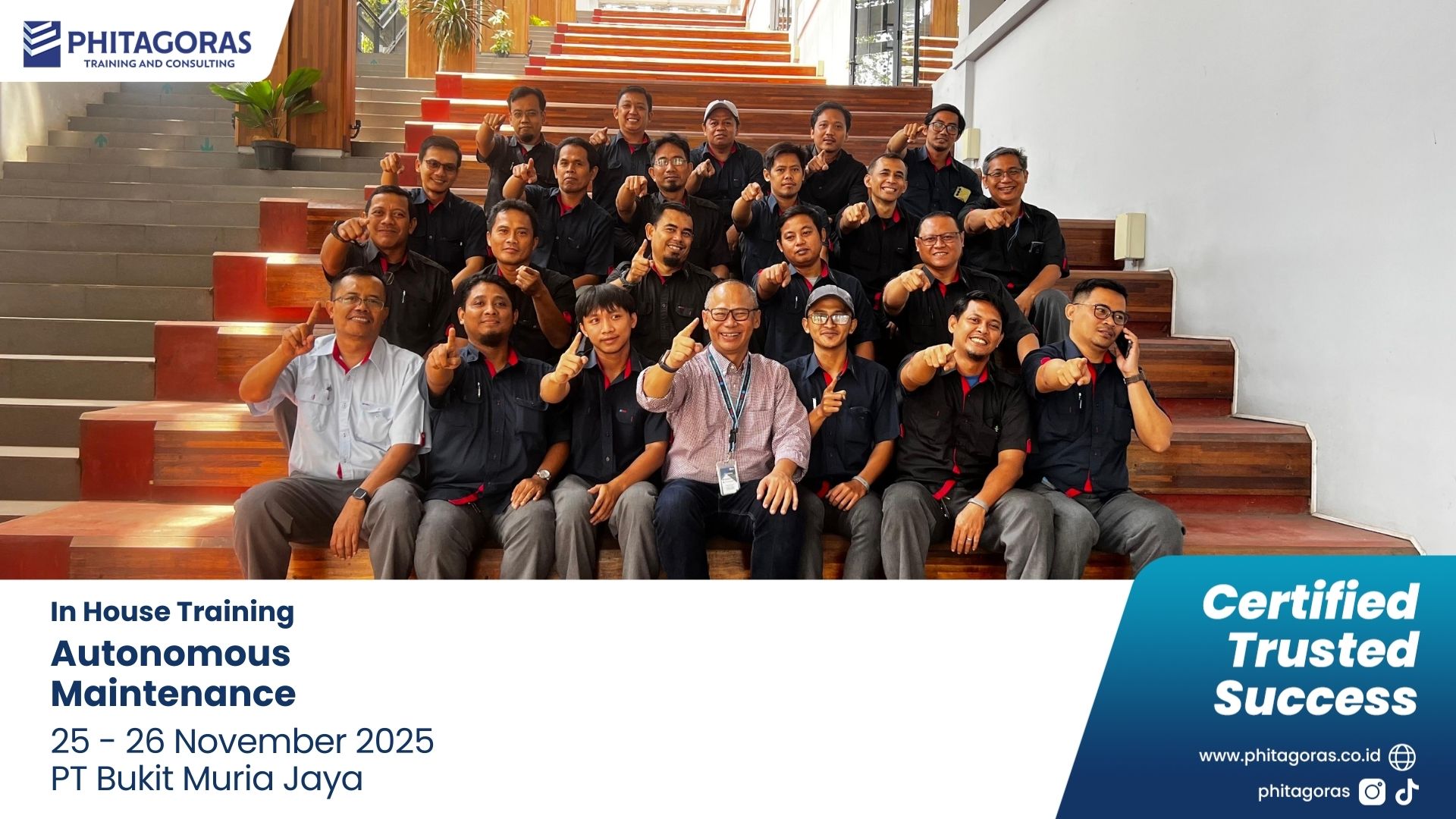 Foto Kegiatan In House Training Autonomous Maintenance - PT Bukit Muria Jaya 25 - 26 November 2025 (1)