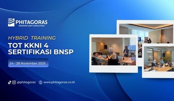 Hybrid Training Jakarta TOT KKNI 4 Sertifikasi BNSP 24 - 28 November 2025