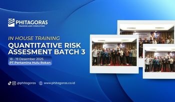 In House training Quantitative Risk Assesment Batch 3 - PT Pertamina Hulu Rokan 18-19 Desember 2025 di Aston Hotel Jambi