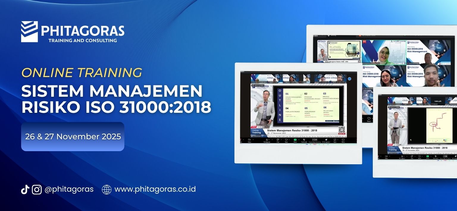 Online Training Sistem Manajemen Risiko ISO 31000:2018 - 26 & 27 November 2025