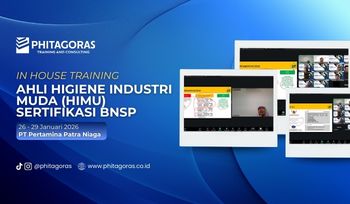 In House Training Ahli Higiene Industri Muda (HIMU) Sertifikasi BNSP - PT Pertamina Patra Niaga 26 - 29 Januari 2026