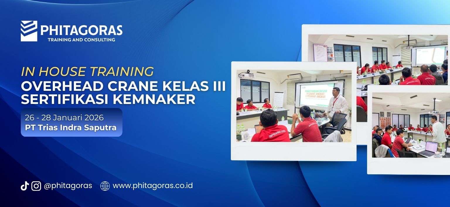 In House Training Overhead Crane Kelas III Sertifikasi Kemnaker - PT Trias Indra Saputra 26-28 Januari 2026