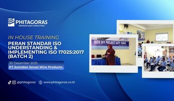In House Training Understanding & Implementing ISO 170252017 - PT Sumiden Serasi Wire Products 30 Desember 2025 (Batch 2) di Citeurep Jawa Barat